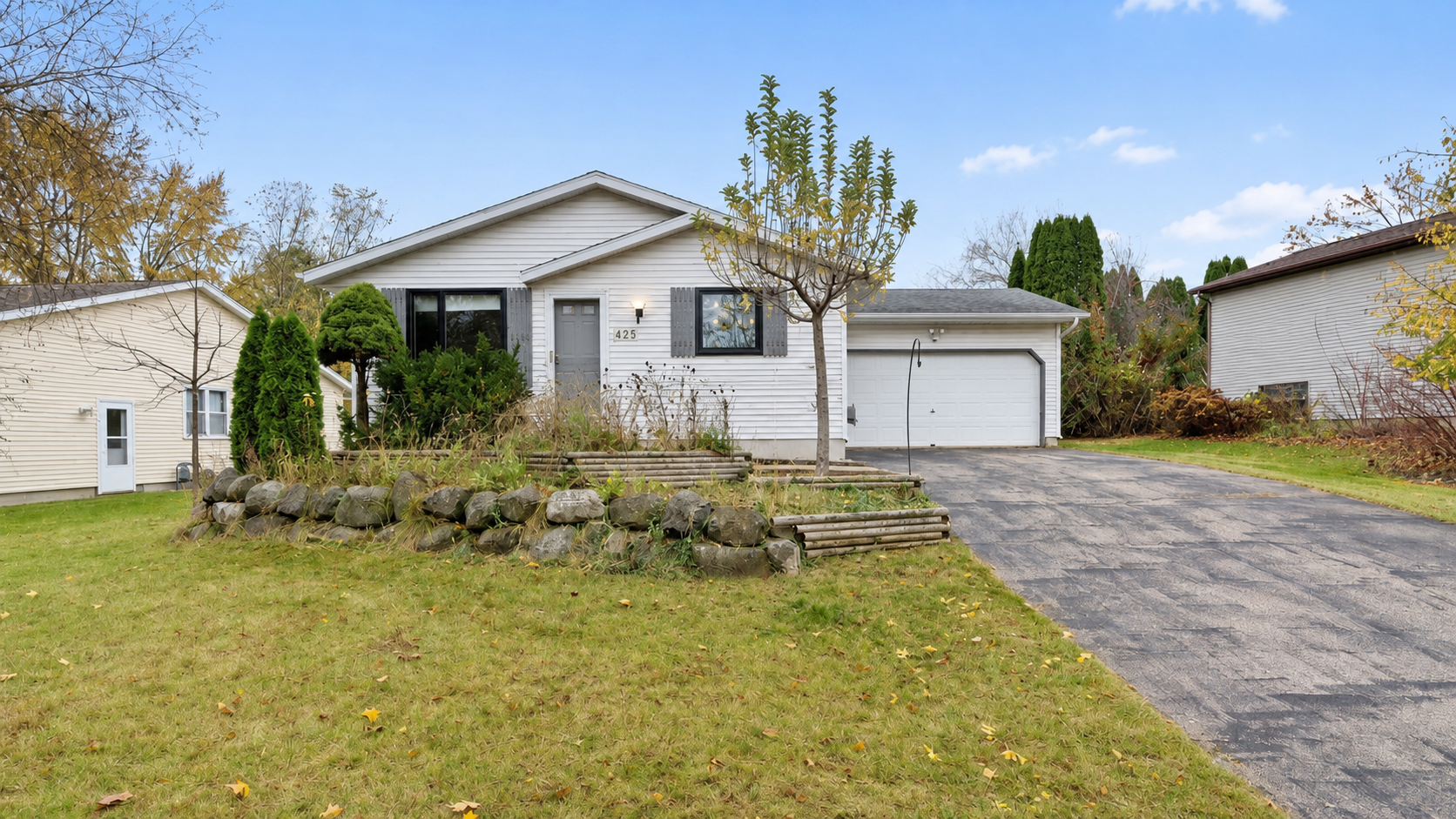 Exterior of the rental home at 425 Lone Eagle Drive