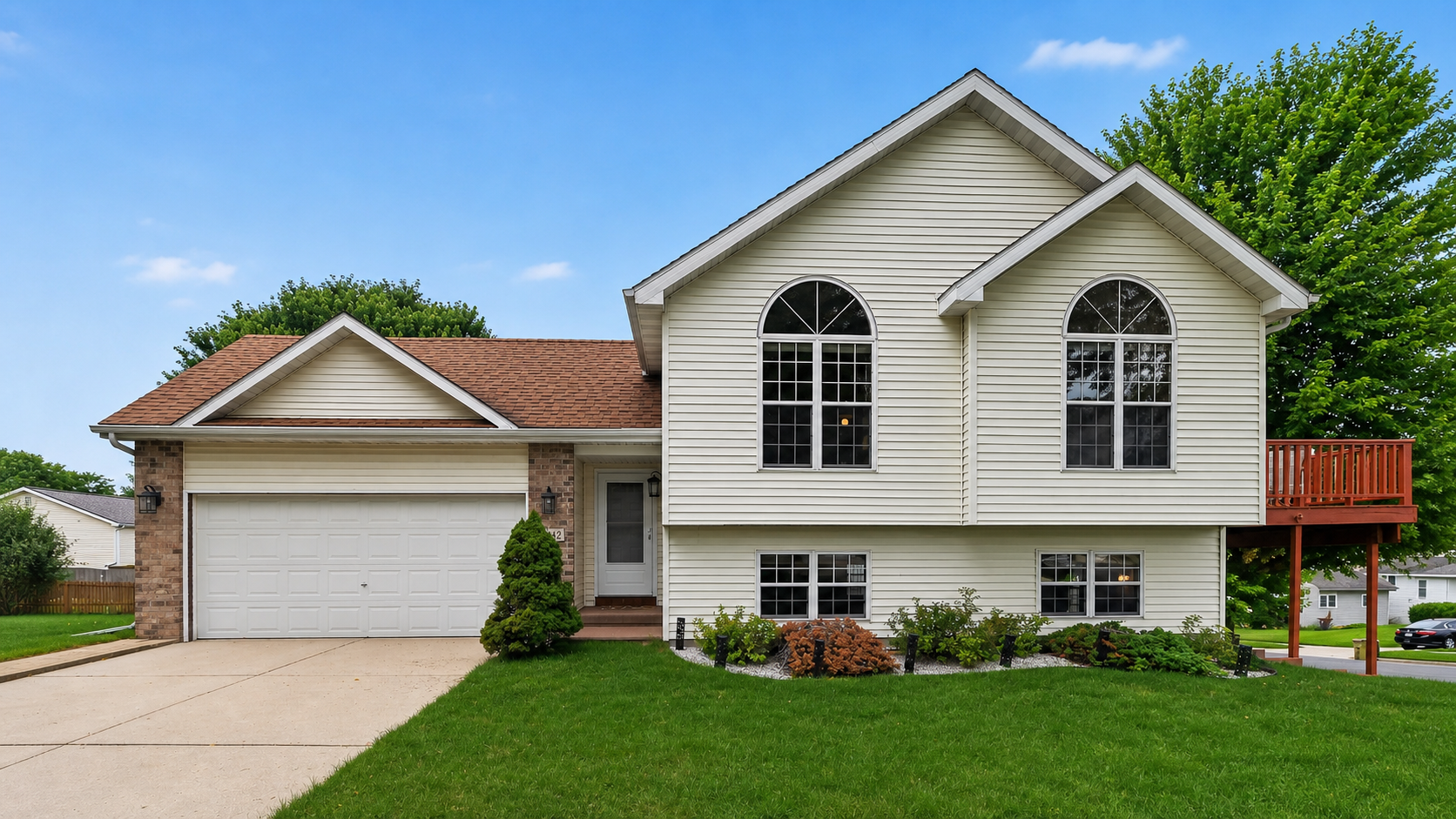 Exterior of the rental home at 5342 Tree Ridge Trail